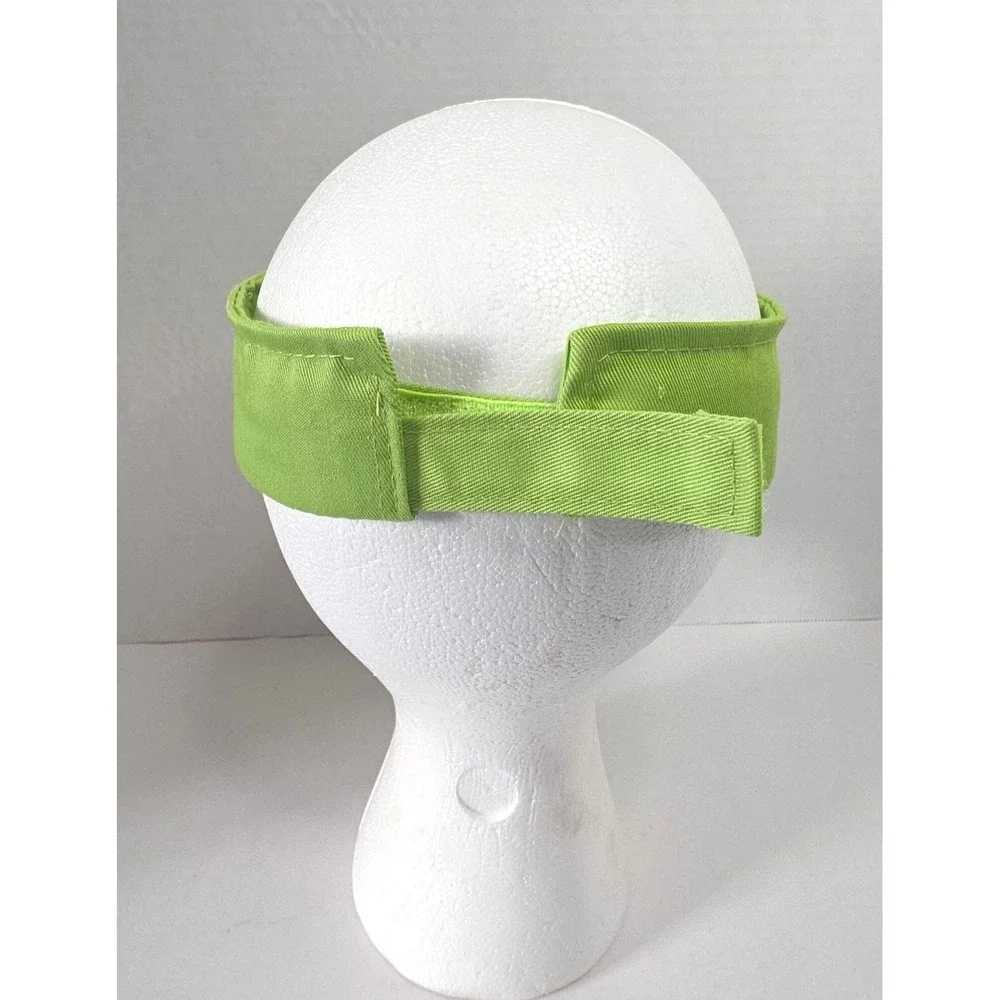 Hey Dude - Pins & Aces Collaboration Lime Green Visor Hat Cap Limited‎ Edition.